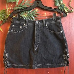 Denim Parasuco Mini Skirt